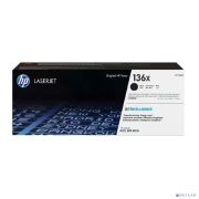 HP 136X Black Original LaserJet Toner Cartridge [W1360X] Товар под заказ