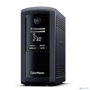 CyberPower VP700EILCD ИБП {Line-Interactive, Tower, 700VA/390W USB/RS-232/RJ11/45  (6 IEC С13), 12В/7 Ач х 1} Товар под заказ
