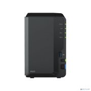Synology DS223 Сетевое хранилище NAS, слоты 2x2.5«/3.5» SATA3, 1x1 Гбит/с, 3xUSB 3.X, Realtek RTD1619B/4x1.7 ГГц, DDR4 2Gb, 60W Товар под заказ
