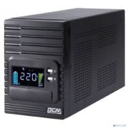 PowerCom Smart King Pro+ SPT-1000-II LCD ИБП {Line-Interactive, 1000 ВА / 800 Вт, Tower, 8xC13 с резервным питанием, USB, SNMPslot} (1152559) Товар под заказ
