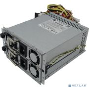 Procase GRP550 Блок питания с резервированием PS2+ ATX(550W+550W(1+1)),КПД=88+ Silver,185*150*86mm,Активный PFC,+5B=30A,+12B=46A,+3,3B=30A,-12V=1A,5VSB=3A Товар под заказ