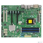 Supermicro MBD-X11SAE-B Материнская плата ATX (LGA1151, C236, 4*DDR4, 8*SATA3, M.2, 7*PCIE, 2*Glan, DVI-D, DP, HDMI, 2*COM, 2*USB 3.1, 6*USB 3.0, 8*US Товар под заказ