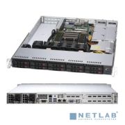Supermicro AS-1114S-WTRT Серверная платформа Supermicro A+ Server 1U Single AMD EPYC™ 7002 Series Processor (8 DIMM DDR4, 10 Hot-swap 2.5