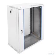 ЦМО Шкаф телекоммуникационный настенный разборный 15U (600х350) дверь стекло,цвет черный (ШРН-Э-15.350-9005) (1коробка) Товар под заказ