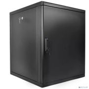 ЦМО Шкаф телекоммуникационный настенный разборный 15U (600 x 650) съемные стенки, дверь металл, цвет черный (ШРН-М-15.650.1-9005) Товар под заказ