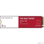WD SSD PCI-E x4 4Tb WDS400T1R0C Red SN700 M.2 2280 Товар под заказ
