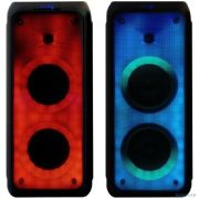 Ginzzu GM-215 {80Вт, LED-дисплей, TWS, 60Гц- 18кГц, USB-flash, microSD-card, FM-радио, пульт ДУ, батарея 7,4В/5400мАч} Товар под заказ