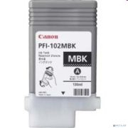 Canon PFI-102MBk 0894B001 Картридж для Canon iPF500/600/700, Матовый Черный, 130 мл. Товар под заказ