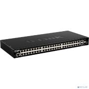 D-Link DGS-1520-52/A1A Управляемый L3 стекируемый коммутатор с 48 портами 10/100/1000Base-T, 2 портами 10GBase-T и 2 портами 10GBase-X SFP+ Товар под заказ