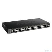 D-Link DGS-1250-52X/A1A  Управляемый L2 коммутатор c 48 портами 10/100/1000Base-T и 4 портами 10GBase-X SFP+ Товар под заказ