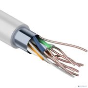 Rexant (01-0143) Кабель витая пара F/UTP, CAT 5e, PVC, 4PR, 24AWG, INDOOR, SOLID, серый, 305м Товар под заказ