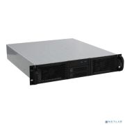 Procase RE204-D0H8-FE-65 Корпус 2U server case,0x5.25+8HDD,черный,без блока питания(2U,2U-redundant),глубина 650мм,EATX 12«x13», панель вентиляторов 4*80х25 PWM Товар под заказ