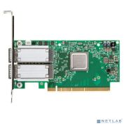 Mellanox MCX516A-CCAT ConnectX®-5 EN network interface card, 100GbE dual-port QSFP28, PCIe3.0 x16, tall bracket, ROHS R6 Товар под заказ