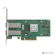Mellanox MCX512A-ACAT ConnectX®-5 EN network interface card, 25GbE dual-port SFP28, PCIe3.0 x8, tall bracket, ROHS R6 Товар под заказ