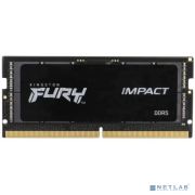 Память оперативная/ Kingston 32GB 4800MT/s DDR5 CL38 SODIMM FURY Impact PnP Товар под заказ