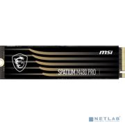 SSD MSI Spatium M480 Pro 4ТБ, M.2 2280, PCIe 4.0 x4,  NVMe,  M.2 [s78-440r050-p83] Товар под заказ