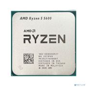 CPU AMD Ryzen 5 5600 OEM (100-000000927) { 3,50GHz, Turbo 4,40GHz, Without Graphics AM4} Товар под заказ