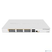 MikroTik CRS328-24P-4S+RM Коммутатор с поддержкой PoE, 802.3af/at, 4 SFP+, 24 x 1000Mbit Товар под заказ