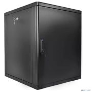 ЦМО Шкаф телекоммуникационный настенный разборный 12U (600 x 520) съемные стенки, дверь металл, цвет черный (ШРН-М-12.500.1-9005) Товар под заказ