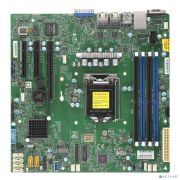 Supermicro MBD-X11SCL-F-B OEM {1xLGA 1151, Intel C242, 4xDDR4, 2x1GbE LAN, 6xSATA3 (6Gbps) RAID 0,1,5,10, 6xUSB 2.0 + 5xUSB 3.1, 1xVGA, 2 COM, 1xPCI-E 3.0 x16, 2xPCI-E 3.0 x8, Micro-ATX} Товар под заказ