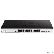 D-Link DGS-1210-28P/ME/B2A Управляемый L2 коммутатор с 24 портами 10/100/1000Base-T и 4 портами 1000Base-X SFP (24 порта PoE 802.3af/at, PoE-бюджет 193 Вт) Товар под заказ
