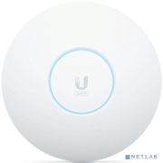 UBIQUITI U6-Enterprise Точка доступа 2,4+5+6 ГГц, Wi-Fi 6E, 4х4 MU-MIMO, 802.3at, 1х 2,5G RJ45 Товар под заказ