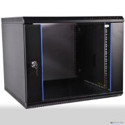 ЦМО Шкаф телекоммуникационный настенный разборный ЭКОНОМ 15U (600 x 650) дверь металл, цвет черный (ШРН-Э-15.650.1-9005) Товар под заказ