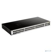 D-Link DGS-1052/A3A Неуправляемый коммутатор с 48 портами 10/100/1000Base-T и 4 комбо-портами 100/1000Base-T/SFP Товар под заказ