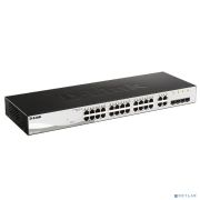 D-Link DGS-1210-28/FL2A Управляемый L2 коммутатор с 24 портами 10/100/1000Base-T и 4 комбо-портами 100/1000Base-T/SFP Товар под заказ