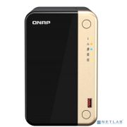 Сетевое хранилище NAS Qnap Original TS-264-8G 2-bay настольный Celeron N5095 Товар под заказ