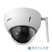 DAHUA DH-SD22204DB-GNY-W Уличная мини-PTZ IP-видеокамера с Wi-Fi 2.4ГГц 2Мп, 1/2.8” CMOS, моторизованный объектив 2.8~12мм (4x), видеоаналитика, IP66, IK10, корпус: металл Товар под заказ