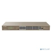 IP-COM F1126P-24-250W Коммутатор PoE неуправляемый 26-Ports 10/100 Mbps Base-TX + 1-Port 1000 Base-X SFP / 24-Ports PoE (PoE бюджет 230W) Товар под заказ