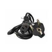 Кабель питания вилка CEE 7/7 (Type E/F) -> IEC320 С13 GEMBIRD 1.8м (PC-186)