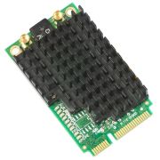 Адаптер Wi-Fi MikroTik R11e-5HacD, 802.11a/b/g/n/ac, 5 ГГц, до 866 Мбит/с, 27 дБм, mini PCI-Е