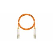 Шнур NIKOMAX волоконно-оптический, соединительный, многомодовый 50/125мкм, стандарта ОМ2, LC/UPC-LC