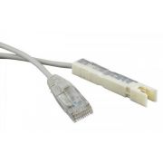 Патч-корд Hyperline PC-110-110-1P-CX-2M-GY 110 тип-RJ45, 1 пара, 2 м