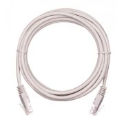 Патч-корд 10,0м UTP кат.5e NIKOMAX, серый (медный, LSZH)