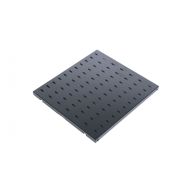 Полка перфорированная, глубина 450 мм, цвет черный ЦМО СВ-45-9005