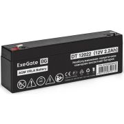 Аккумулятор Exegate DT 12022 12V 2.2Ah F1 (EP249950RUS)