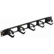 Кабельный органайзер NIKOMAX NMC-OK600H-1U-BK