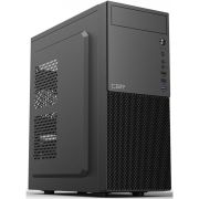 Корпус MidiTower ATX CBR E188 Black ( без БП, 1*USB3.0, 2*USB2.0, HD Audio+Mic )