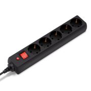 Фильтр сетевой BURO 500SH-5-B 5м (5 розеток) черный
