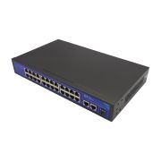 Коммутатор POE ST-S243POE, (2G/1S/340W/A) 24-х портовый для обеспечения проводных сетей напряжением