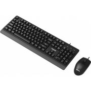 Клавиатура/мышь Philips SPT6247 USB проводная, черный