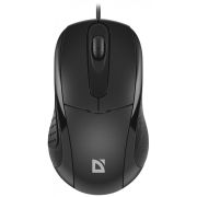 Defender Проводная оптическая мышь Standard MB-580 черный,3 кнопки,1000 dpi 52580
