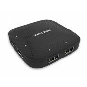 Концентратор USB 3.0 HUB TP-LINK UH400, 4xUSB 3.0, черный
