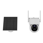 Уличная поворотная Wi-Fi видеокамера с солнечной панелью CTV-OutCam PT20S