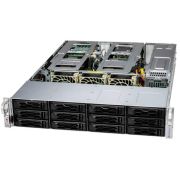Сервер Supermicro SuperServer 2U 621C-TN12R/ 2x6526Y/ 4x64Gb/ 1x480Gb SATA/ 2x10Gb SFP+/12LFF+2SFF