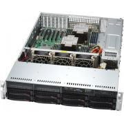 Сервер Supermicro 2U 621P-TRT / 2x4514Y/ 2x32Gb/ 1xPM893 480GB SATA/ 2x1200W/ SFT-DCMS-Single/1st co